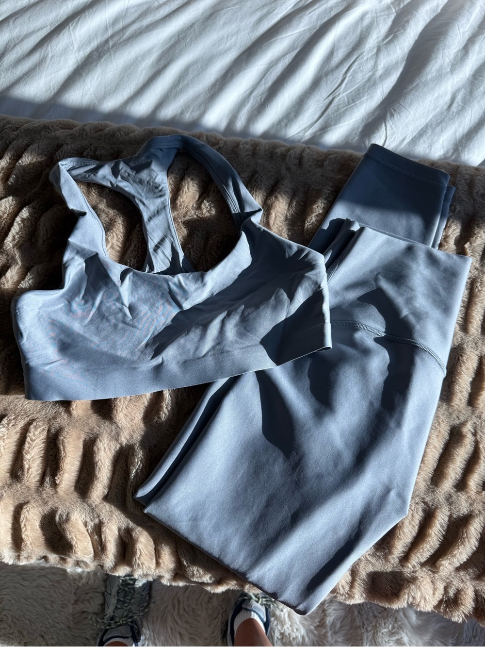 AROTZIA TNA GOLDEN SET, LIGHT GRAY, SIZE 8/M